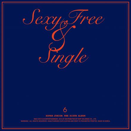 Sexy Words on Super Junior 6jib Sexy  Free And Single Tracklist